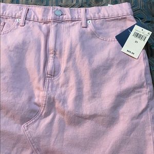 Lucky brand Pink jean skirt